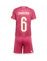Real Madrid Eduardo Camavinga #6 Kolmaspaita Lasten 2026-27 Lyhythihainen (+ shortsit)